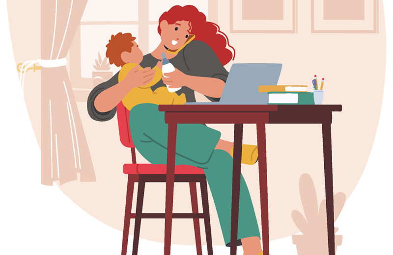 Мама в декрете