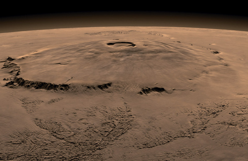 Прогулка вокруг марсианских вулканов