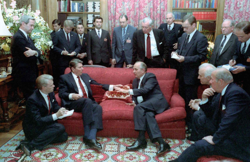 Встреча лидеров СССР и США