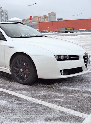 Alfa Romeo 159 Sportwagon: снежная королева