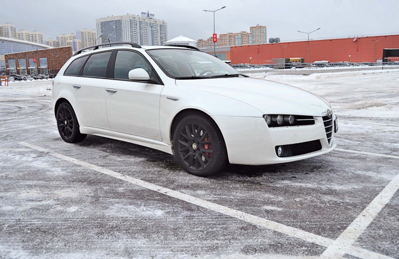 Alfa Romeo 159 Sportwagon: снежная королева