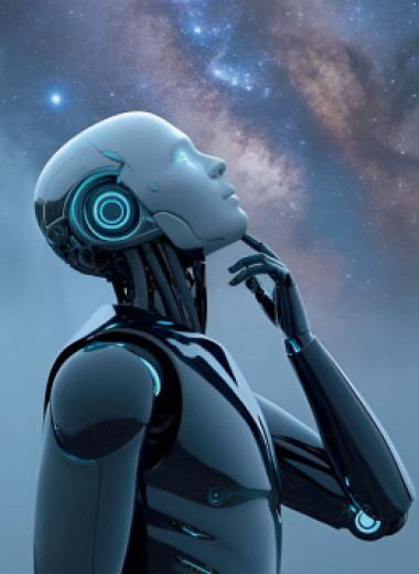 Искусственный интеллект смотрит в небо