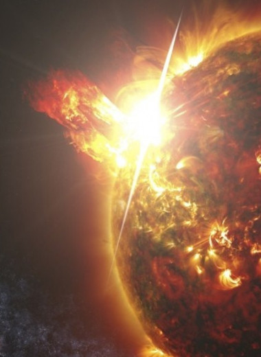 Мерцающая звезда пожирает планеты и излучает радиацию