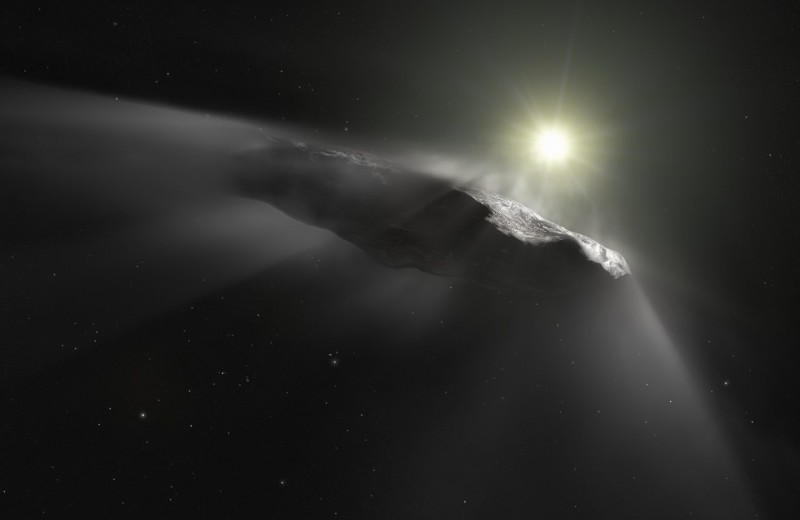 Форму и ускорение межзвездного астероида Оумуамуа объяснили особенностями происхождения