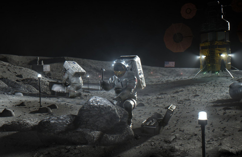 NASA нашло воду на солнечной стороне Луны: видео