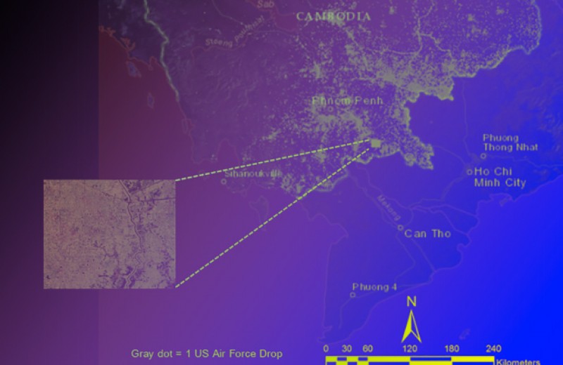 Алгоритм помог сузить район поиска неразорвавшихся бомб с помощью спутниковых снимков