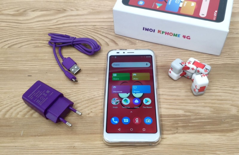 Обзор смартфона INOI kPhone 4G: создан для детей
