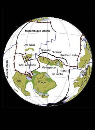 Ученые смоделировали глобальную тектоническую историю Земли за миллиард лет