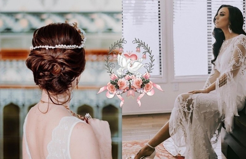 Самые модные прически на свадьбу 2019: от локонов до образа в стиле панк
