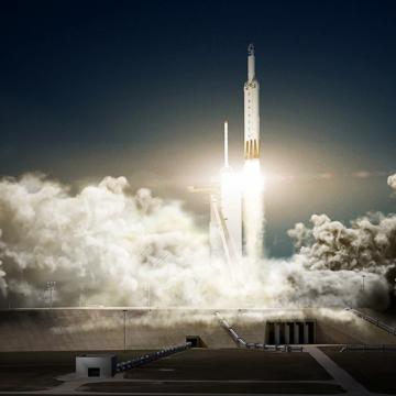 Ближе к звездам: наземные испытания Falcon Heavy прошли успешно