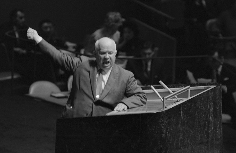 61 год громкой истории про то, как Хрущев стучал ботинком по столу в ООН