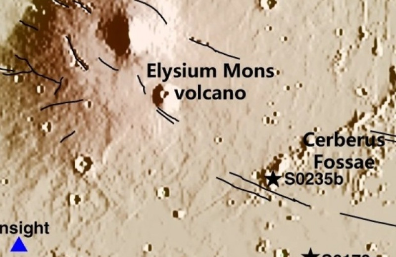 Марсотрясения связали с активностью магмы в верхней мантии
