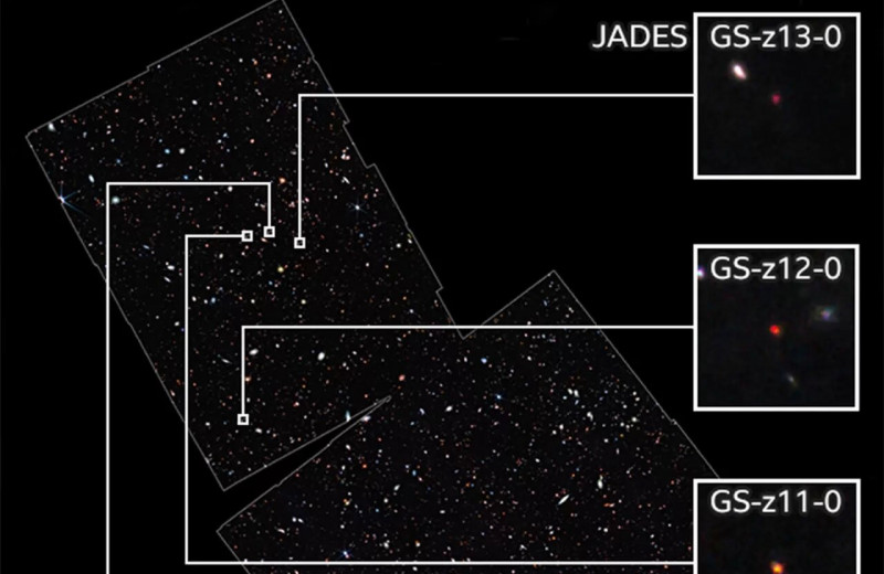 «Джеймс Уэбб» увидел самые далекие галактики: они возникли через 325 миллионов лет после Большого взрыва