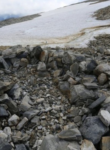Археологи нашли в Норвегии вытаявшие из ледника охотничьи укрытия