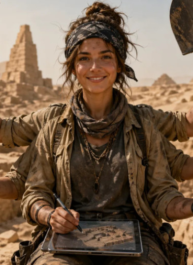 Археолог XXI века: пилот дронов, дата‑саентист и всё чаще женщина