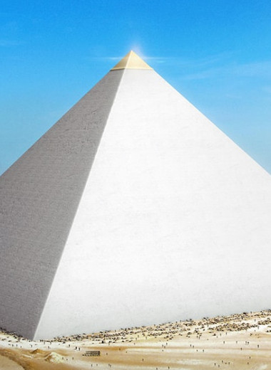Как выглядели пирамиды Гизы на момент постройки: драгоценные камни Египта