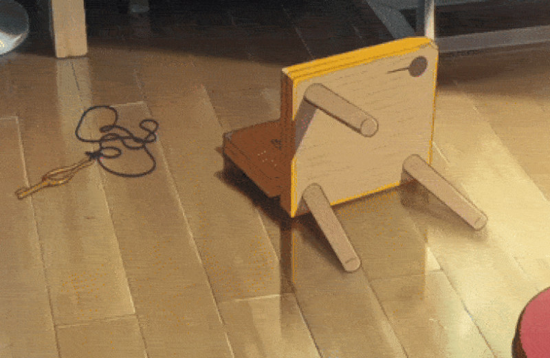 Японцы сделали робоверсию ожившего трехногого стула из аниме