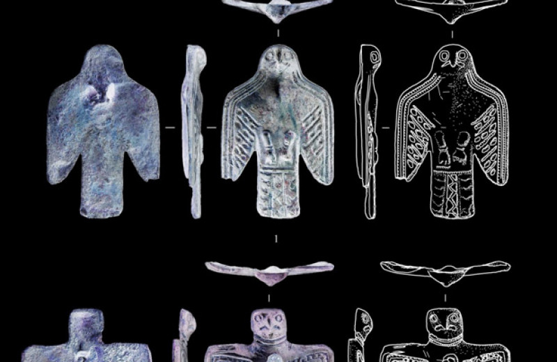 Археологи впервые нашли в Нижнем Приангарье бронзовых птиц раннего железного века