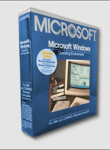 35 лет ОС Windows: как выглядела самая первая версия ОС