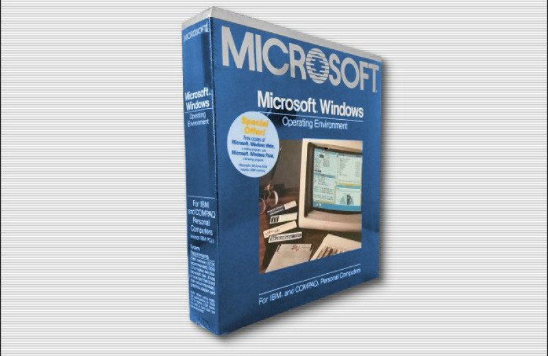 35 лет ОС Windows: как выглядела самая первая версия ОС