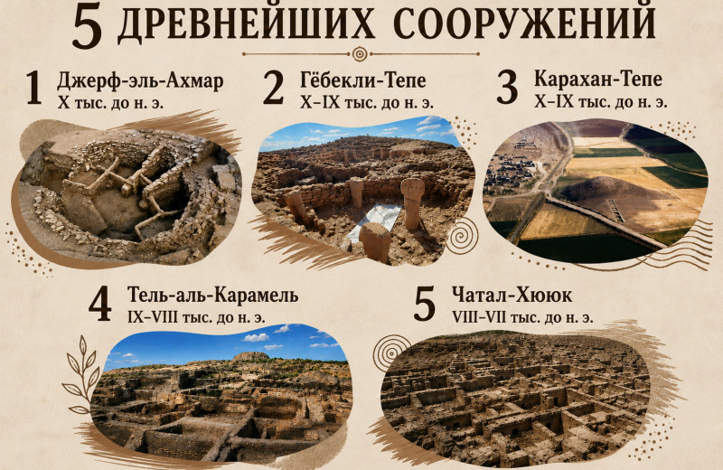 Самые древние здания и сооружения на Земле