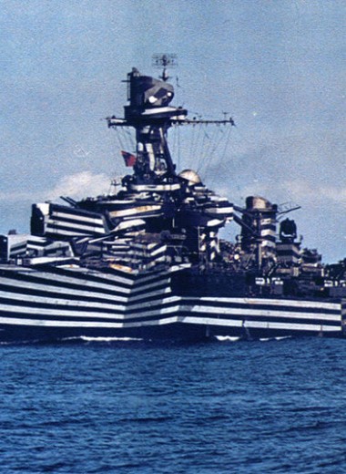 Почему военные корабли раньше красили в кубическом стиле