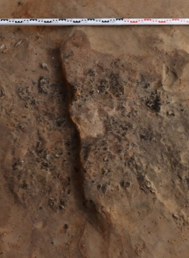 На берегу Красноярского водохранилища нашли две каменные подвески и кострище возрастом 25 тысяч лет