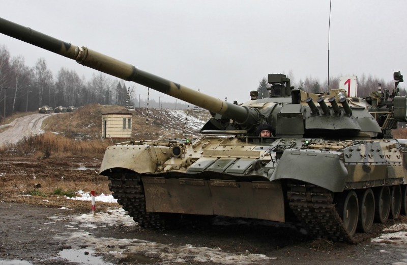 Советский танк, стрелявший по «Белому дому»: Т-80