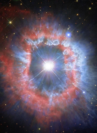 «Хаббл» запечатлел последствия мощного звездного взрыва