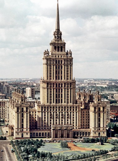 План-схема: все самые важные места экс-гостиницы «Украина» и окрестностей