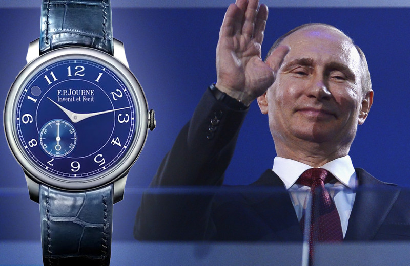 Платиновая пятерка: какие часы носит Путин