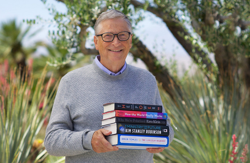 Билл Гейтс рекомендует: пять отличных книг на лето