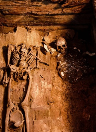 В Хакасии обнаружили женский скелет и погребальную «куклу» в могиле таштыкской культуры
