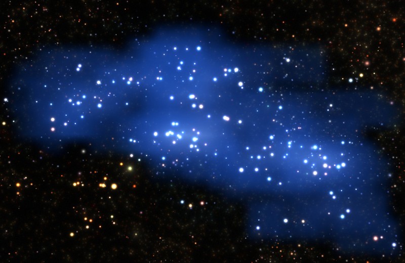 Древний гигант в космосе: обнаружен прародитель сотен галактик