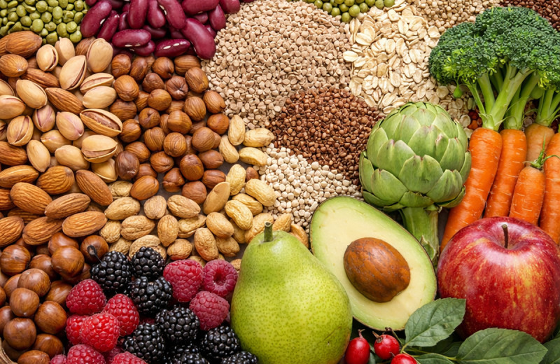 Продукты с максимальным содержанием клетчатки