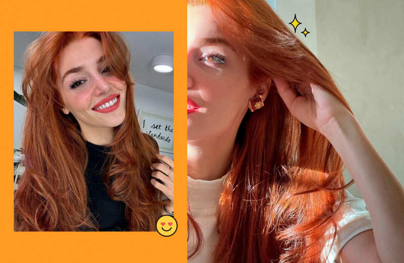 Рыжие волосы как у Ханде Эрчел: как добиться такого же роскошного медного оттенка, ставшего более модным, чем блонд