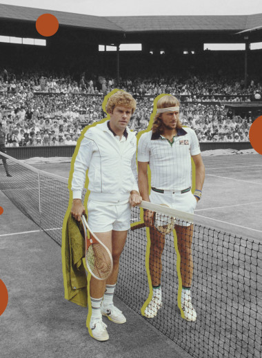 Мудборд: каким был Уимблдон и теннисисты в семидесятых