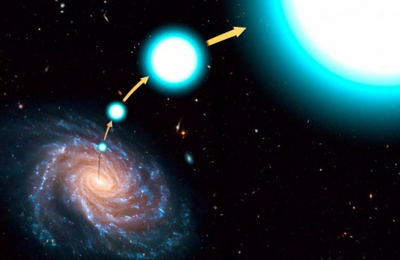 Астрономы нашли самые быстрые звезды Млечного пути. Они покидают нашу галактику