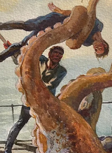 В Гослитмузее показывают всем знакомые иллюстрации