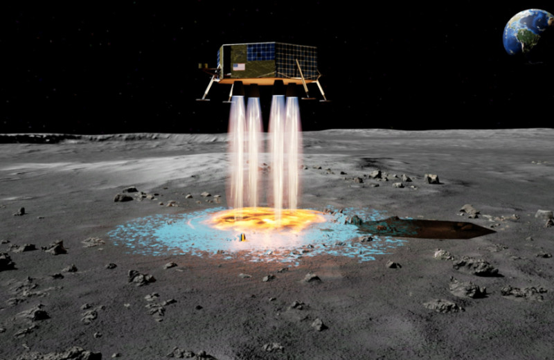 FAST: новый способ возведения удобных посадочных площадок на Луне всего за 10 секунд