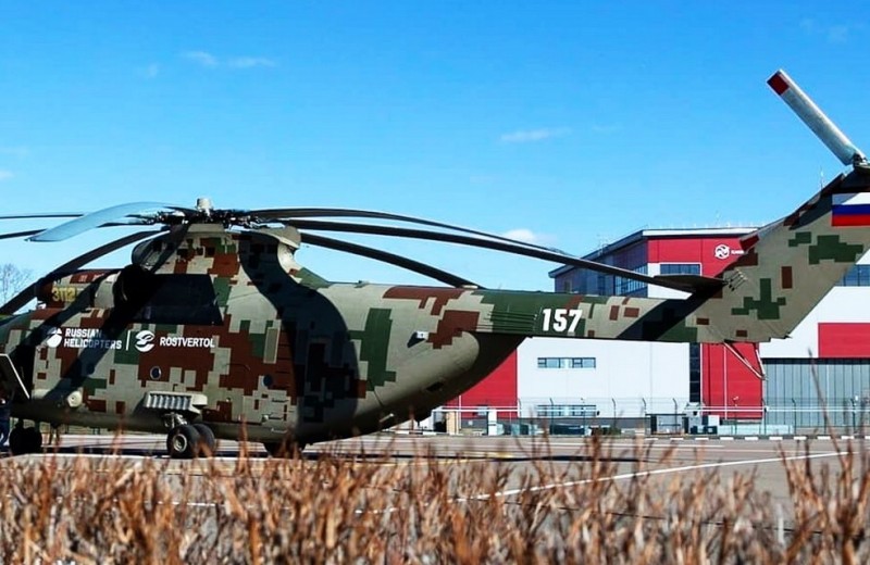 Иду по приборам: первый серийный вертолет Ми-26Т2В