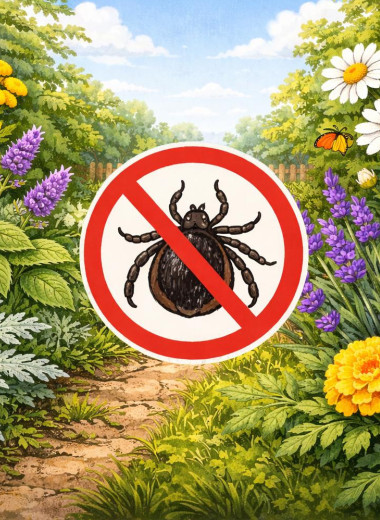 Лучшие растения для дачи, которые отпугивают клещей