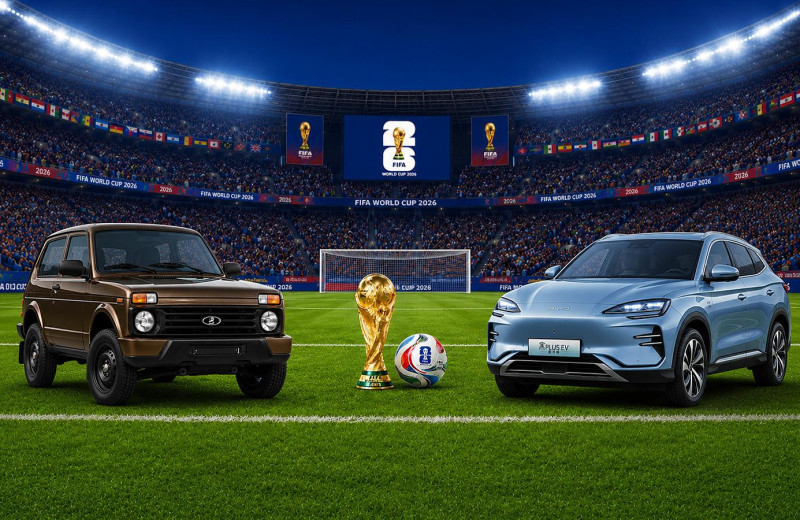От Lada Niva до BYD. Какие машины дарили участникам ЧМ в разные годы