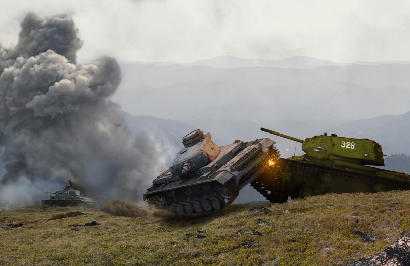 Танковый таран – оружие смелых