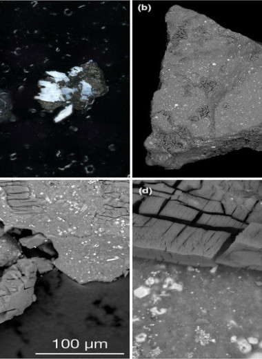 В грунте астероида Бенну нашли досолнечные зерна и гидратированные фосфаты