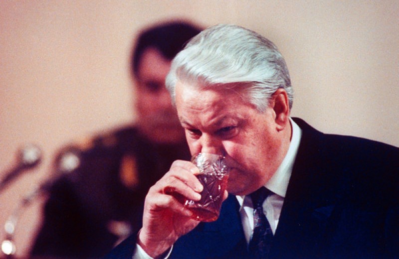 Алкогений: Борис Ельцин