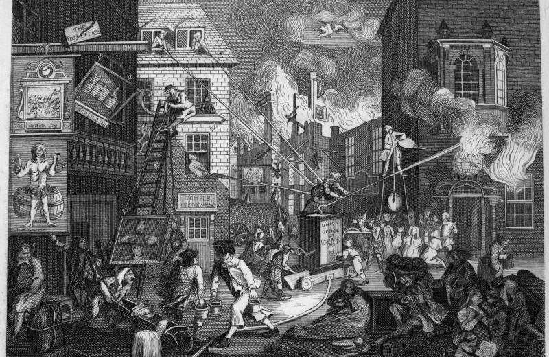 Высокое искусство политической карикатуры: 23 детали гравюры «Времена» Уильяма Хогарта