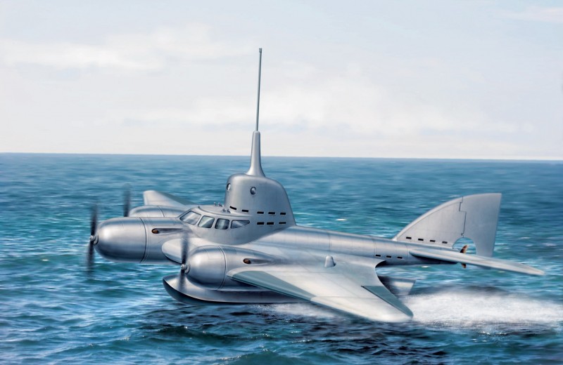 20 000 лье над водой: история летающей подводной лодки