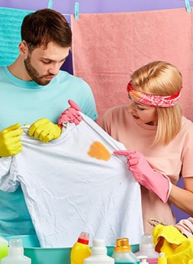 Как убрать жирное пятно с одежды: лучшие способы