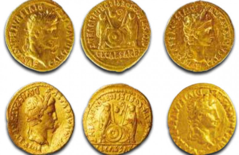 Клад из золотых римских ауресов закопали в Британии еще до римского завоевания